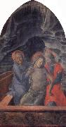 Fra Filippo Lippi The Dead Christ Supported by Mary and St.John the Evangelist Spain oil painting artist